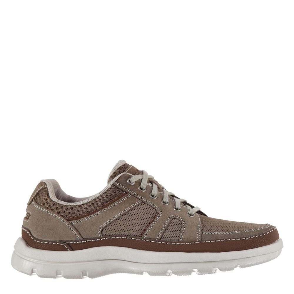 Rockport Men's Gyk Sneakers - Taupe - USA (7542ZSPBJ)